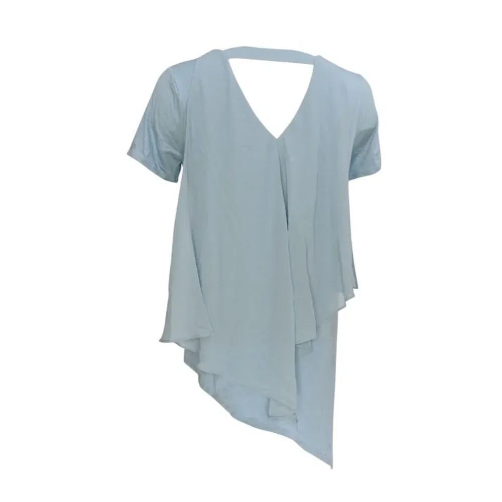 Lisa Rinna Collection Top w/ Chiffon Top - Picture 3 of 5